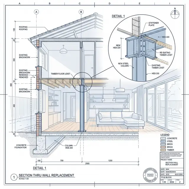 Hvad koster det at fjerne en bærende væg?